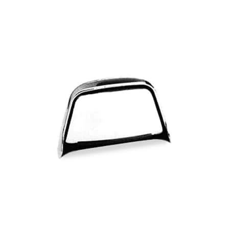 Velvac Top Hat Kit, Man, Aux Kit-Chrome 717396